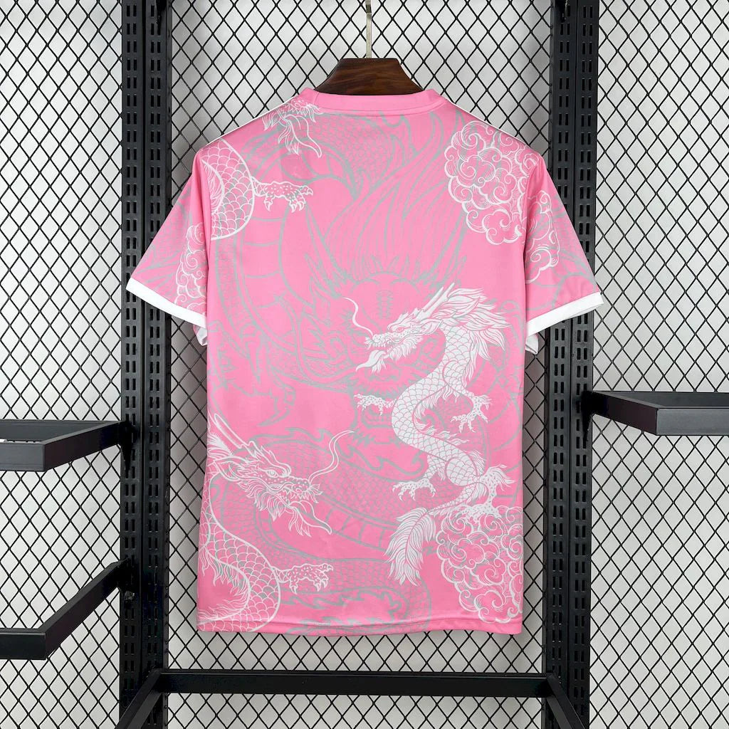 Real Madrid Pink Dragon Jersey