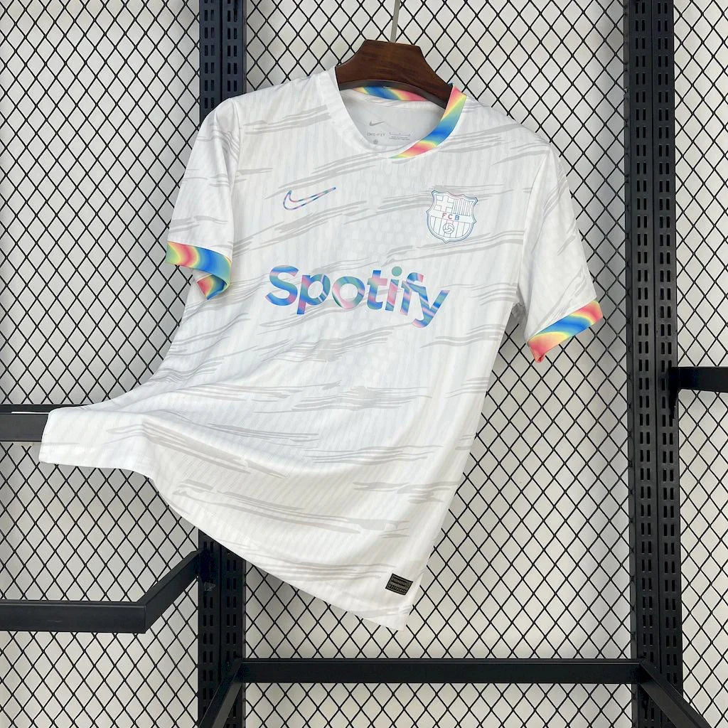 Barcelona White Chrome Jersey