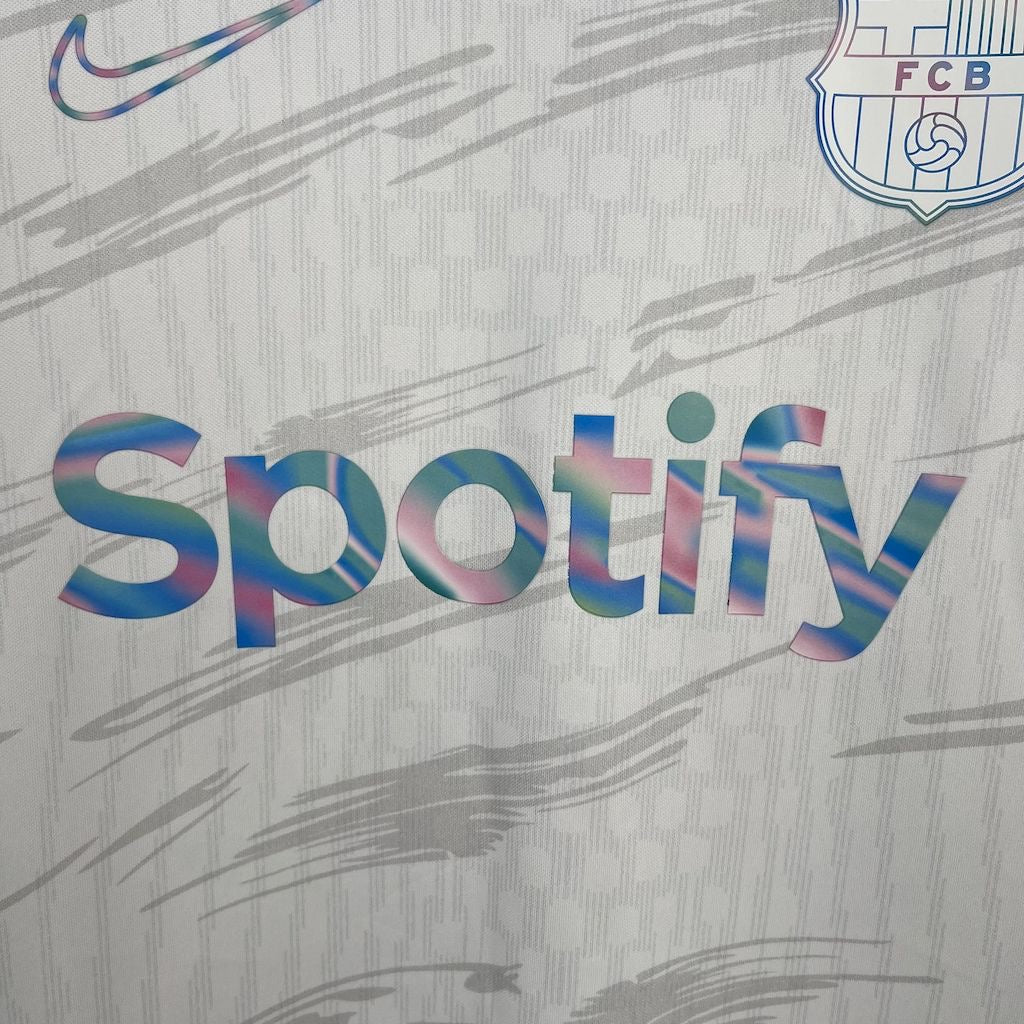 Barcelona White Chrome Jersey