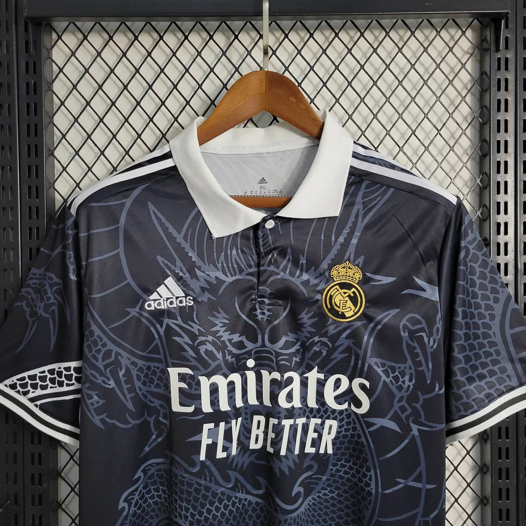 Real Madrid Black Dragon Jersey