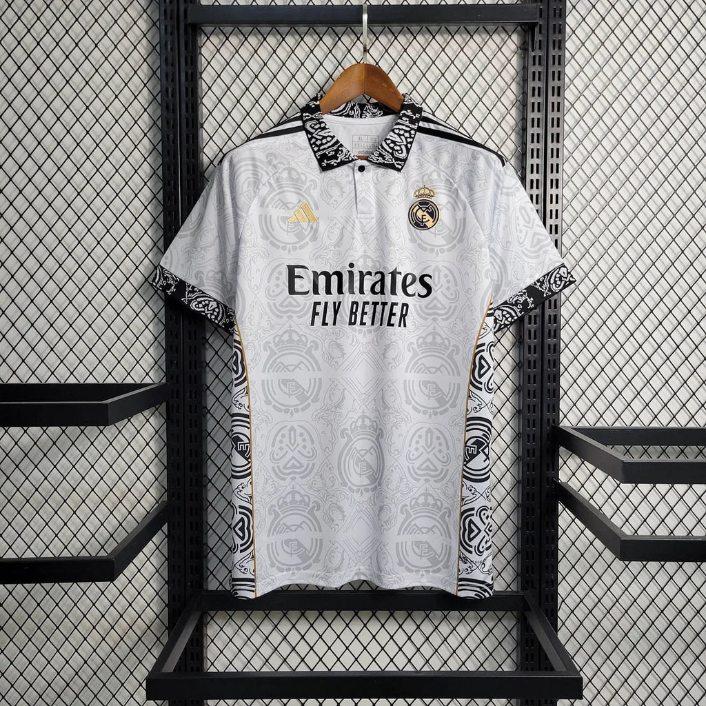 Real Madrid White Elegance Jersey