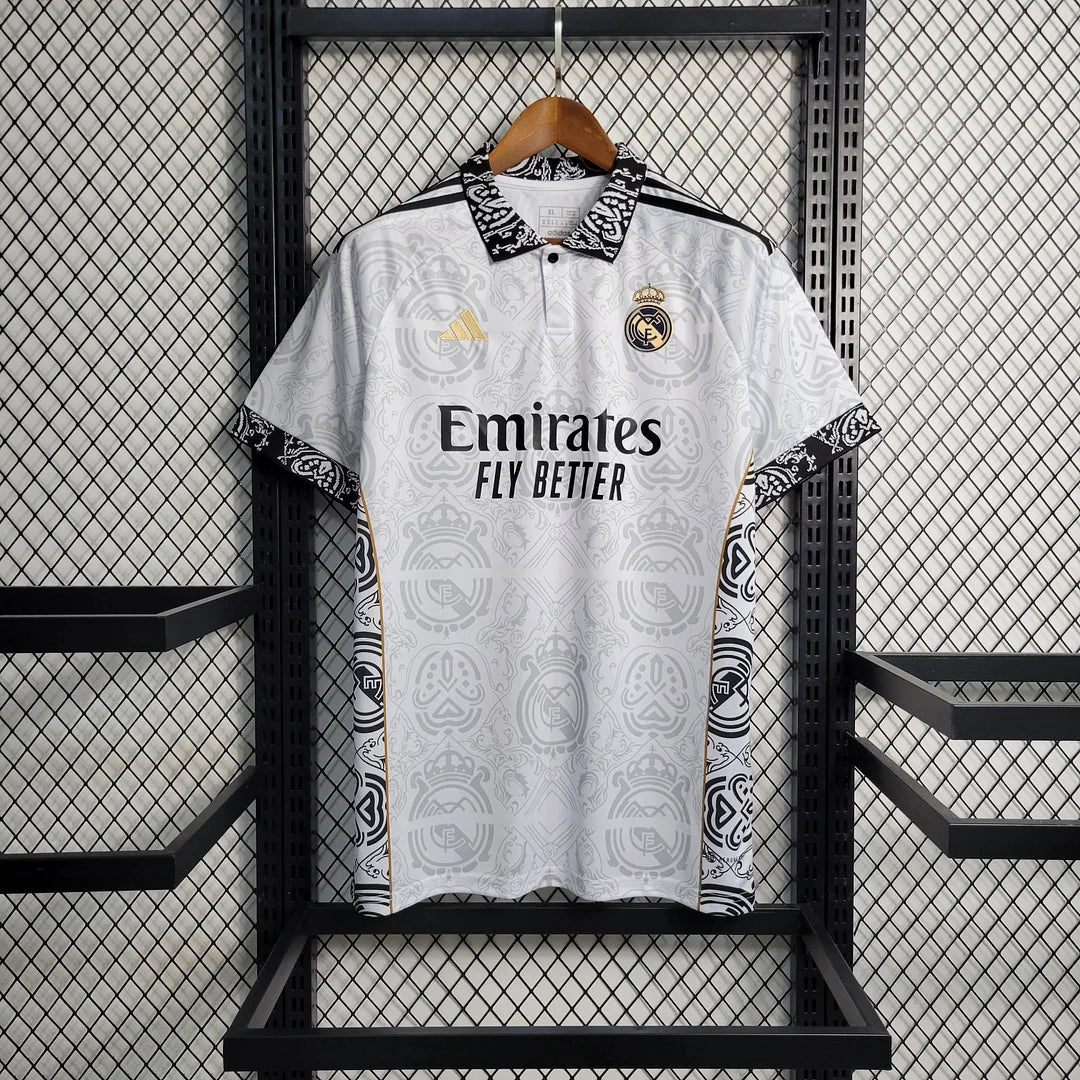 Real Madrid White Elegance Jersey
