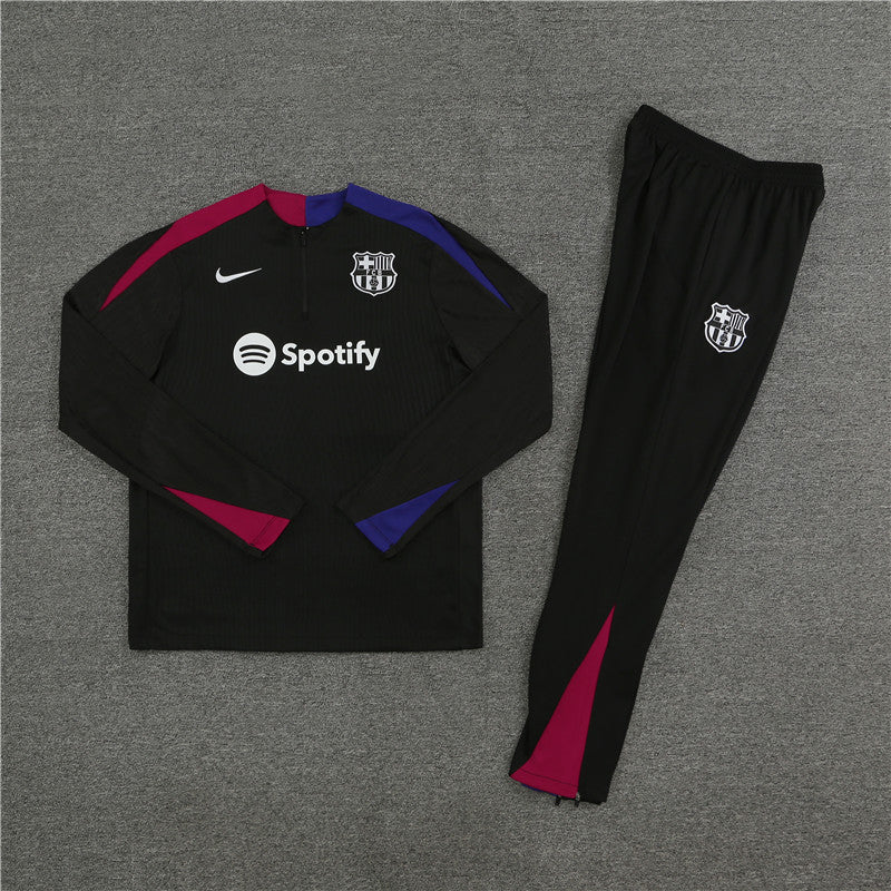 Barcelona Black Tracksuit