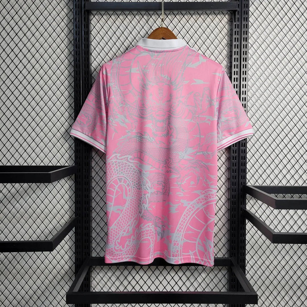 Real Madrid Pink Dragon Jersey