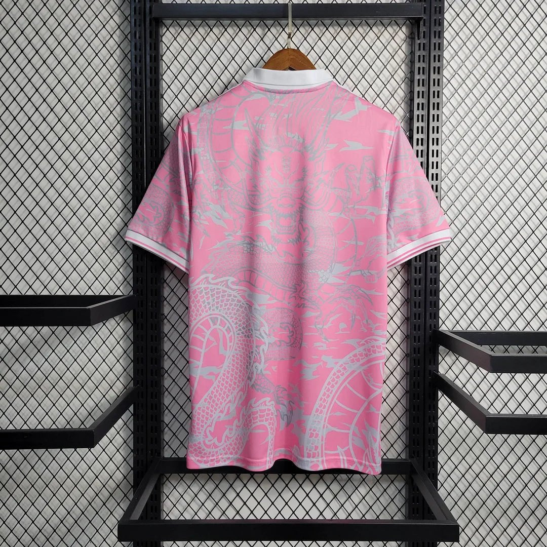Real Madrid Pink Dragon Jersey