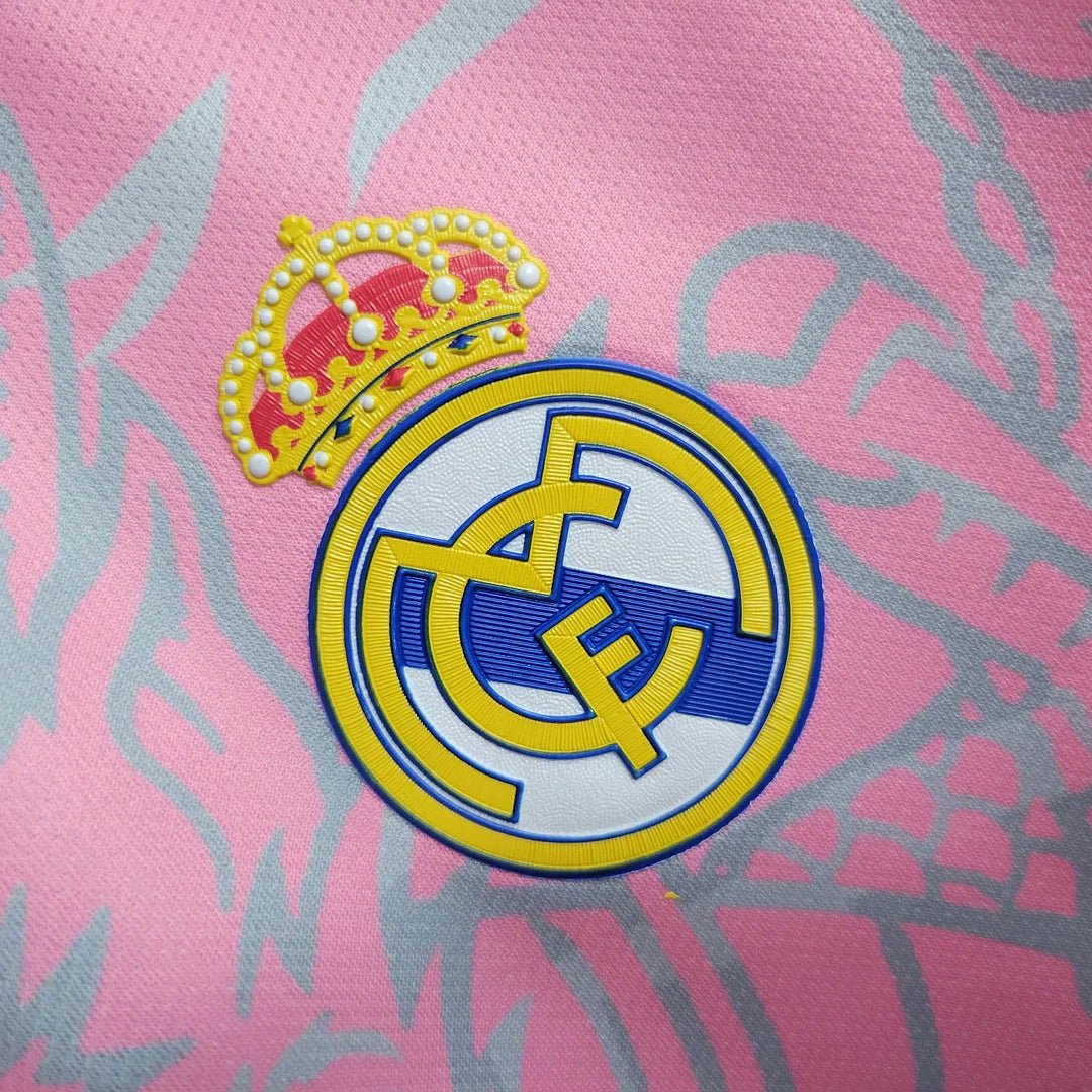 Real Madrid Pink Dragon Jersey