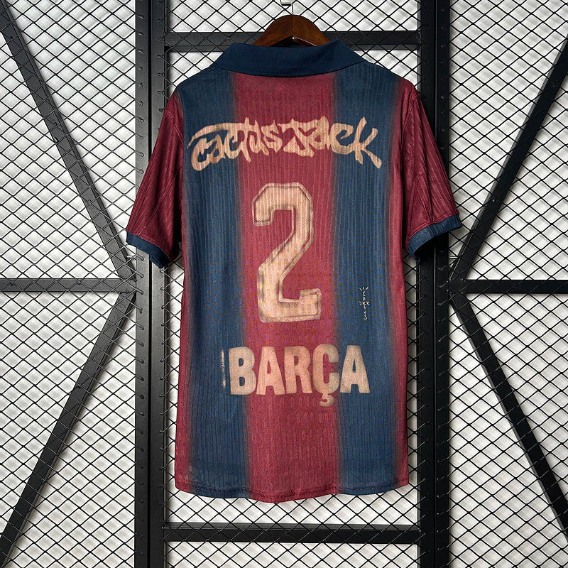 Barcelona x Travis Scott Cactus Jack Jersey