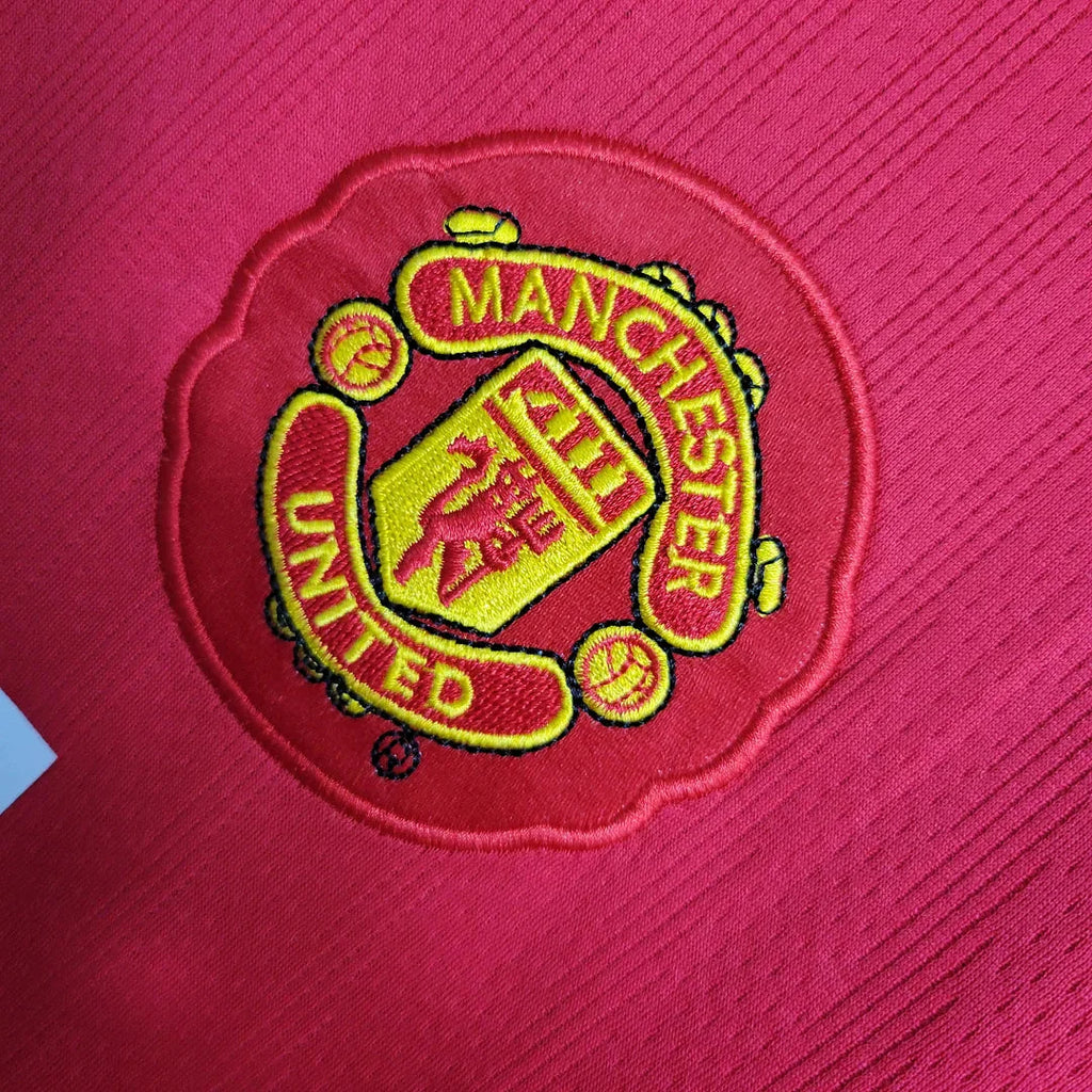 Manchester United 2007/2008 Home Champions League Jersey