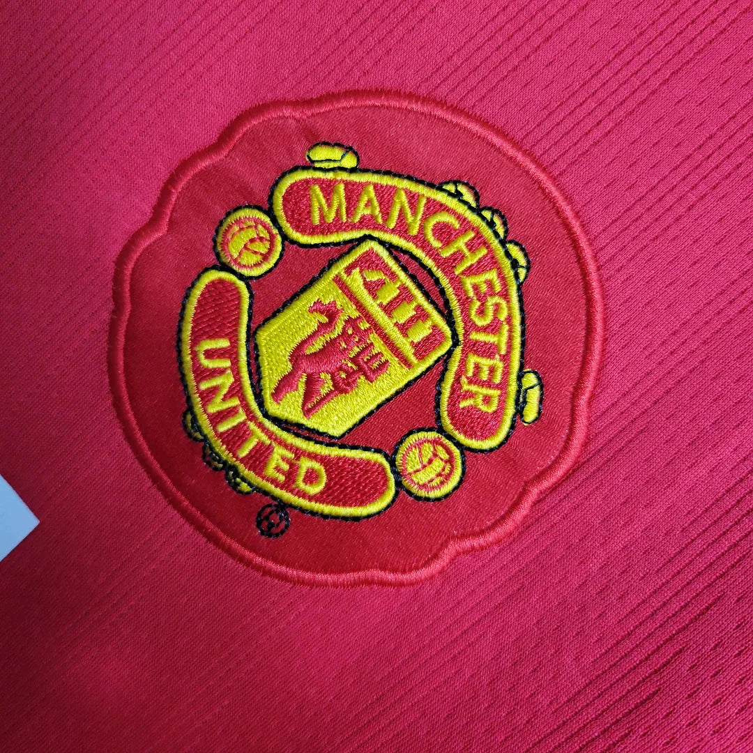 Manchester United 2007/2008 Home Champions League Jersey
