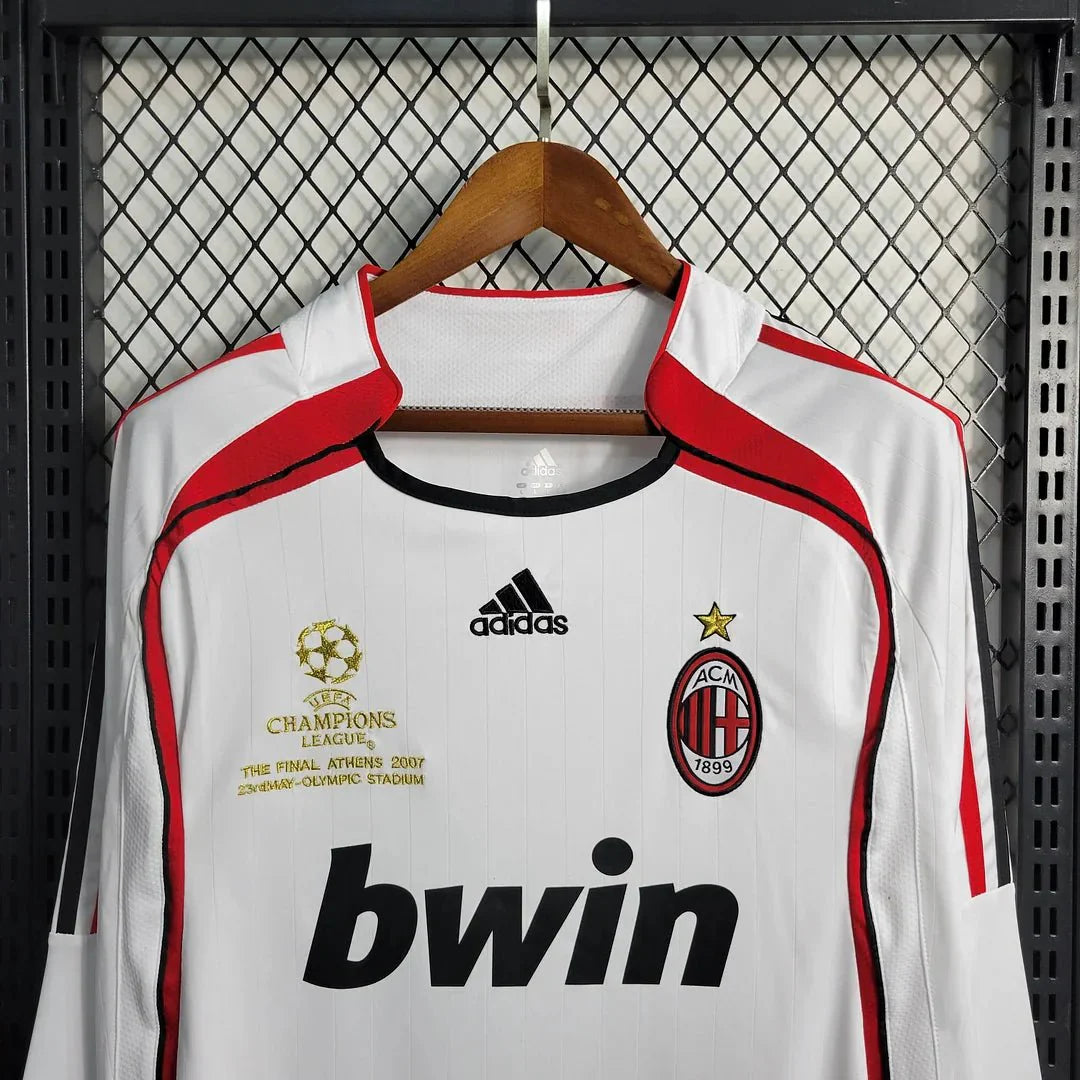 AC Milan 2006/2007 Away Long Sleeve Jersey