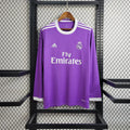 Real Madrid 2016/2017 Away Long Sleeve Jersey