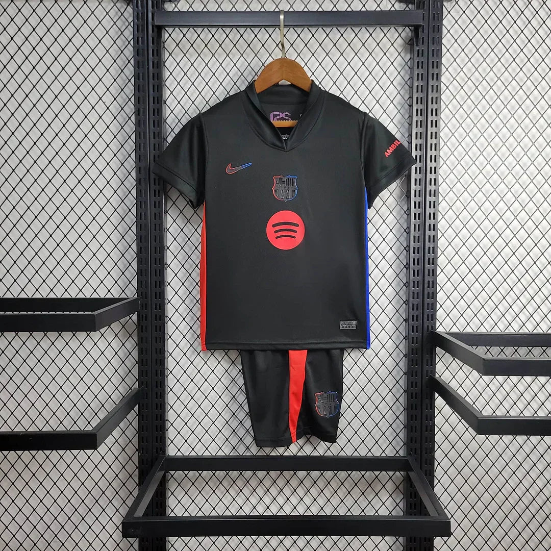 Barcelona 2024/2025 Away Jersey Kids Size