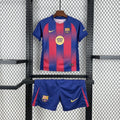 Barcelona 2025/2026 Home Jersey Kids Size