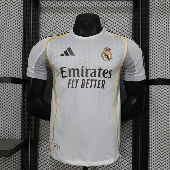 Real Madrid 2025/2026 Home Player Jersey