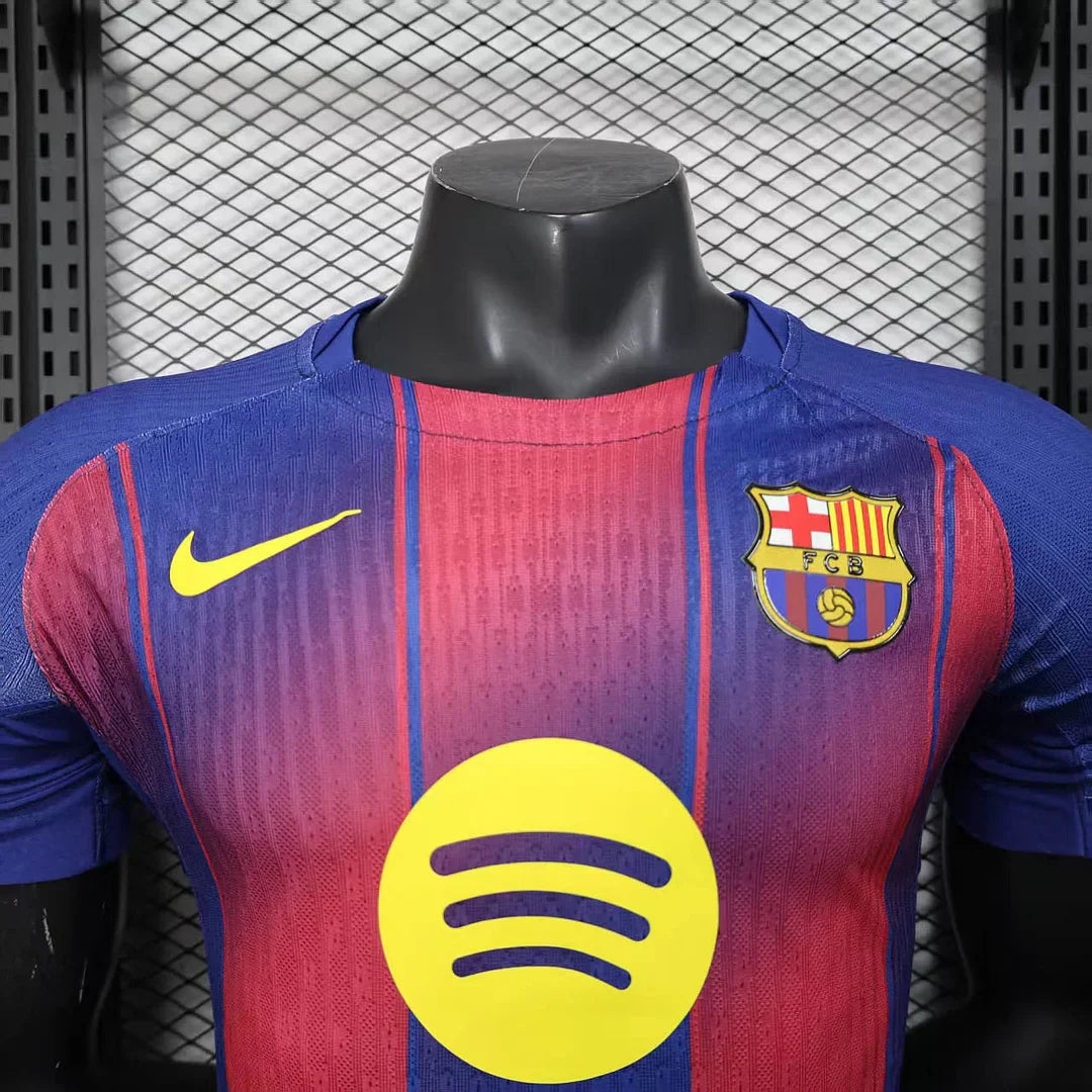 Barcelona 2025/2026 Home Player Jersey