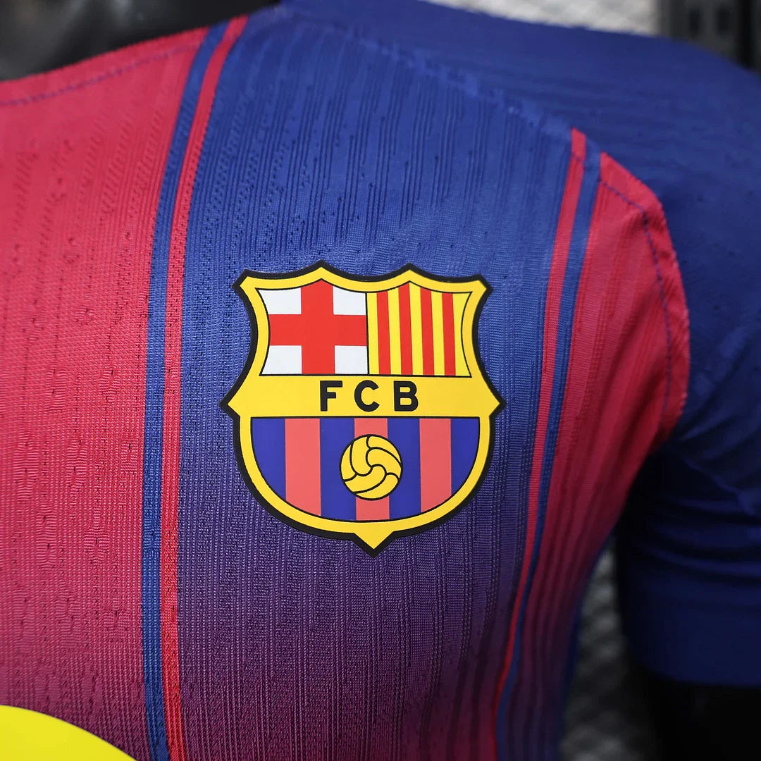 Barcelona 2025/2026 Home Player Jersey